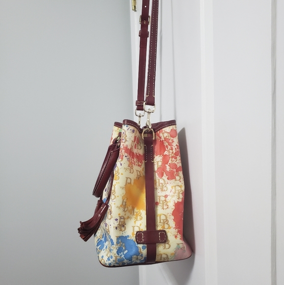 Dooney & Bourke Bags Dooney Bourke Watercolors Drawstring Bucket
